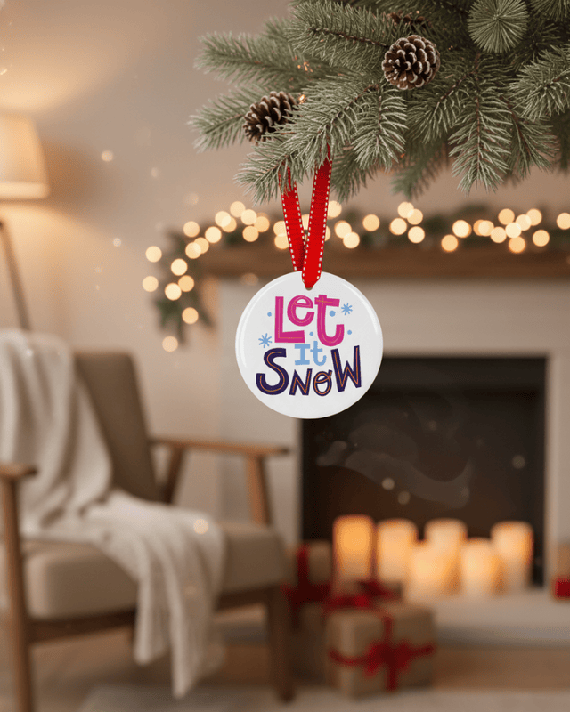 Let it Snow Ornament