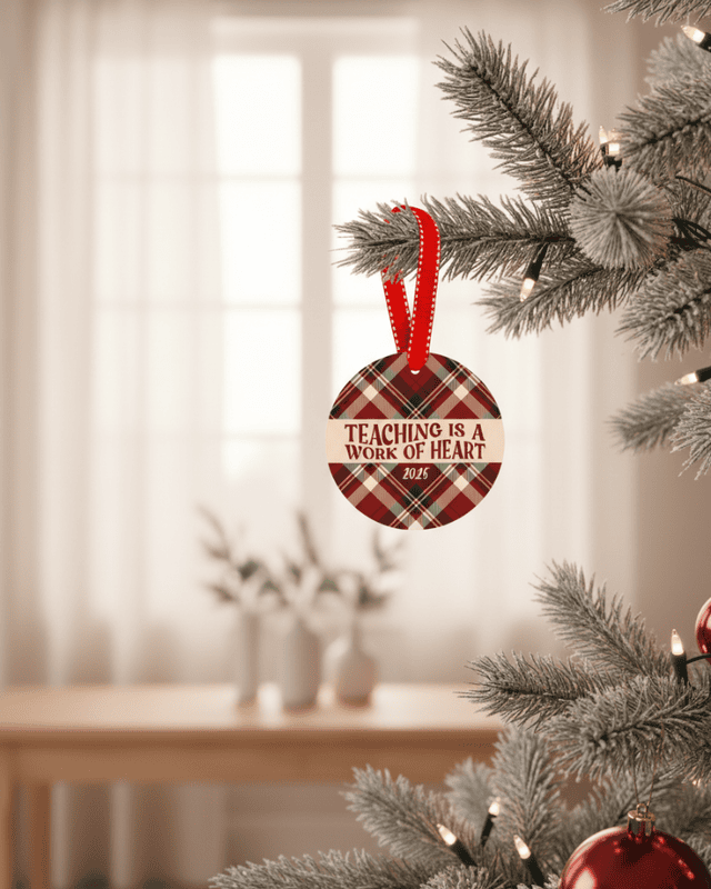 Teacher 2025 Ornament