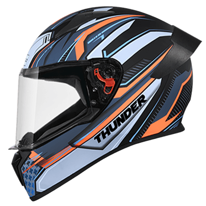 STUDDS THUNDER D8 MATT BLACK N4 GREY M/V (L)