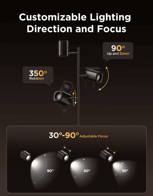 Govee RGBWW Tree Floor Lamp Compatible with Matter