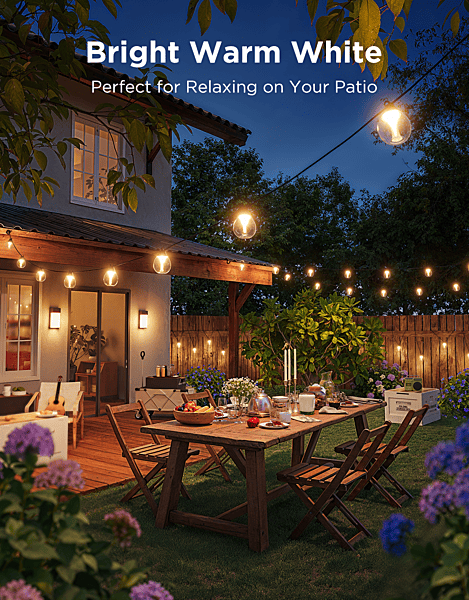 Govee RGBICW Outdoor String Lights - Unboxed Deal