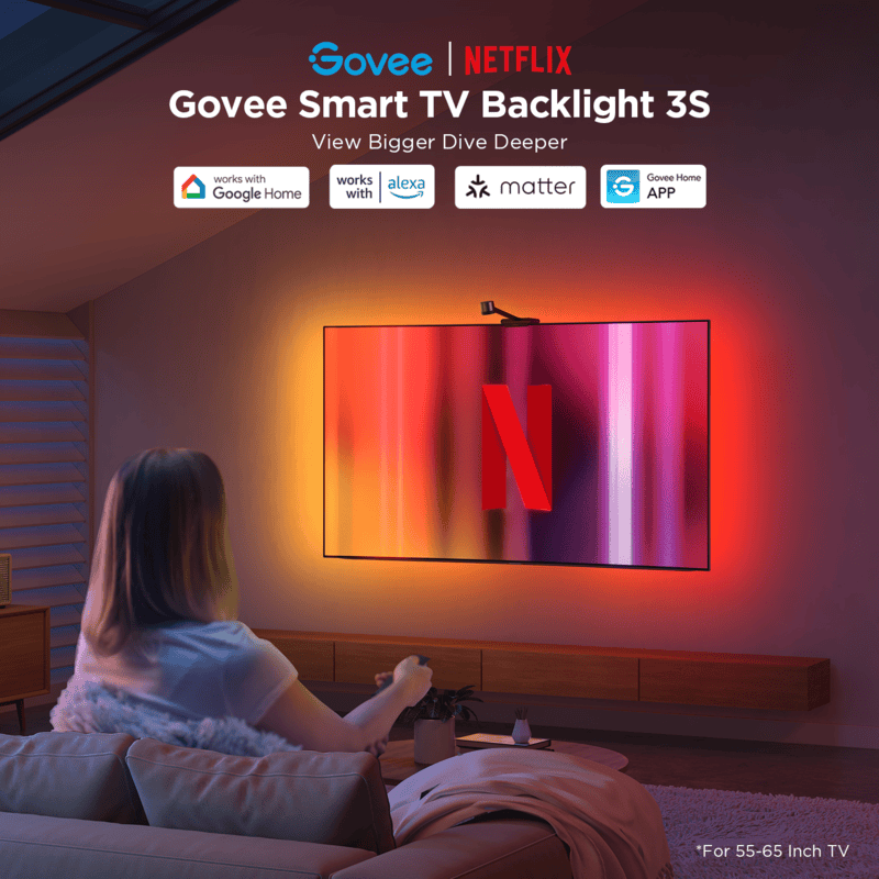 Govee TV Backlight 3S (55~65 inch) NETFLIX CO-BRANDING