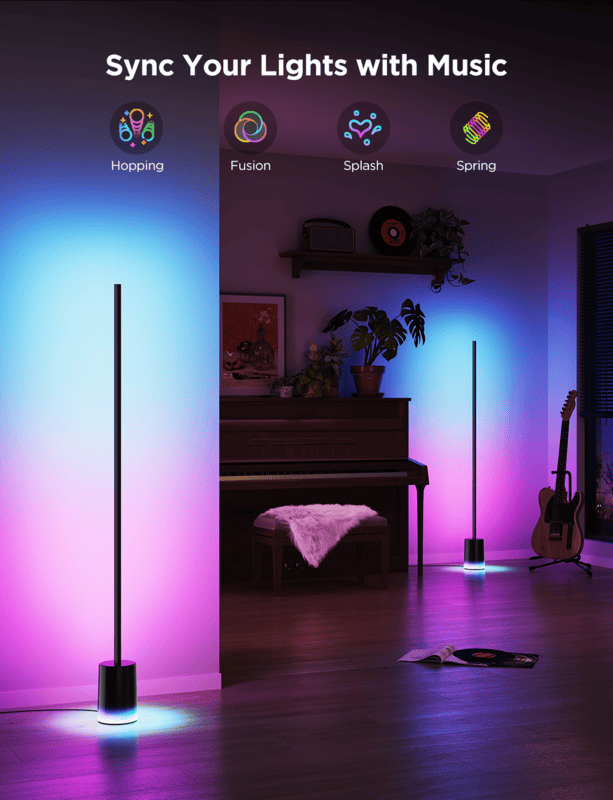 Govee RGBICWW Floor Lamp 2 - (1.5m Tall) Smart, Matter Compatible