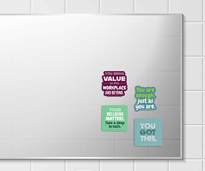 Positive Affirmation Window Clings