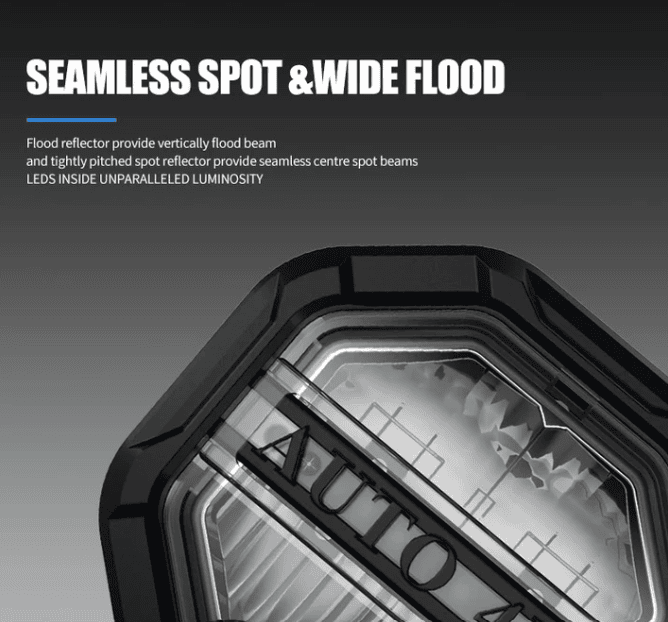 Aurora 4" FireNova Pod with Amber DRL