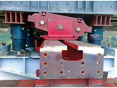 LARZEP Lock-Nut Hydraulic Cylinders, Single-Acting Load Return, CTC-Series