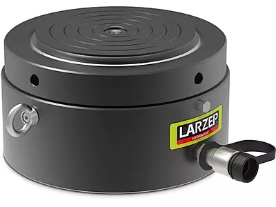 LARZEP Pancake Lock Nut Hydraulic Cylinders , Single-Acting Load Return, CTX-Series