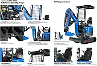 Rippa R13-4 Mini excavator