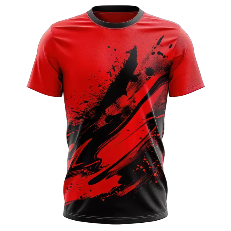Graphic Print Polo T-shirt