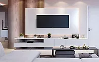 Fixed TV Wall Mount Up to 105" MODEL SH-96F | SKILLTECH