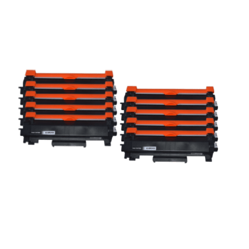 Premium Compatible Toner with New Chip (Replacement for TN-2450) for  Brother HL L2350DW HL L2375DW HL L2395DW - (Pack of 10)