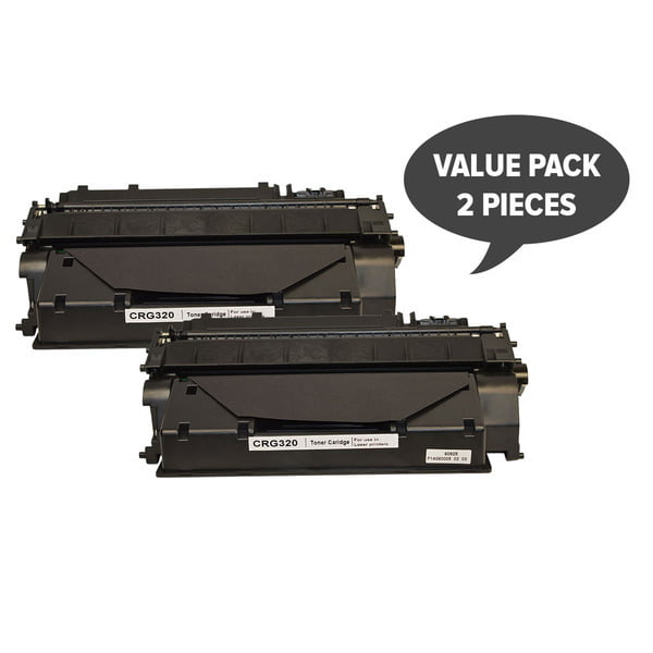 Cart 320 Black Premium Generic Canon Toner Cartridge(Set of 2)