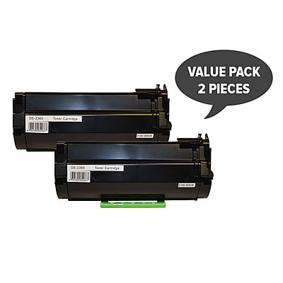 592-11952 #2360 Black Premium Generic Dell Toner cartridge (pack of 2)