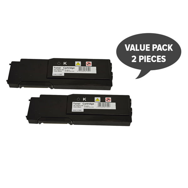 Dell 3760 Black Premium Generic Toner Cartridge(Set of 2)