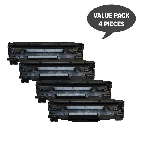 CE278A 78A Premium Generic Black HP Toner Cartridge (Pack of 4)
