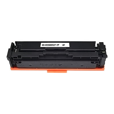 2 x Compatible HP CF500X Black Toner Cartridge 202X
