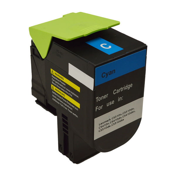 Lexmark 708C Cyan Premium Generic Toner Cartridge