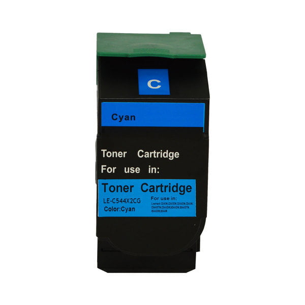 C544C C544XICG Premium Generic Cyan Lexmark Toner