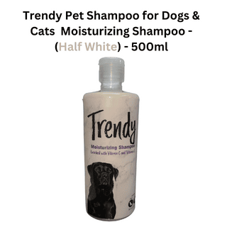 Trendy Pet Shampoo Moisturizing Shampoo - (Half White) - 500 ml Trendy Pet Shampoo Moisturizing Shampoo - (Half White) - 500 ml