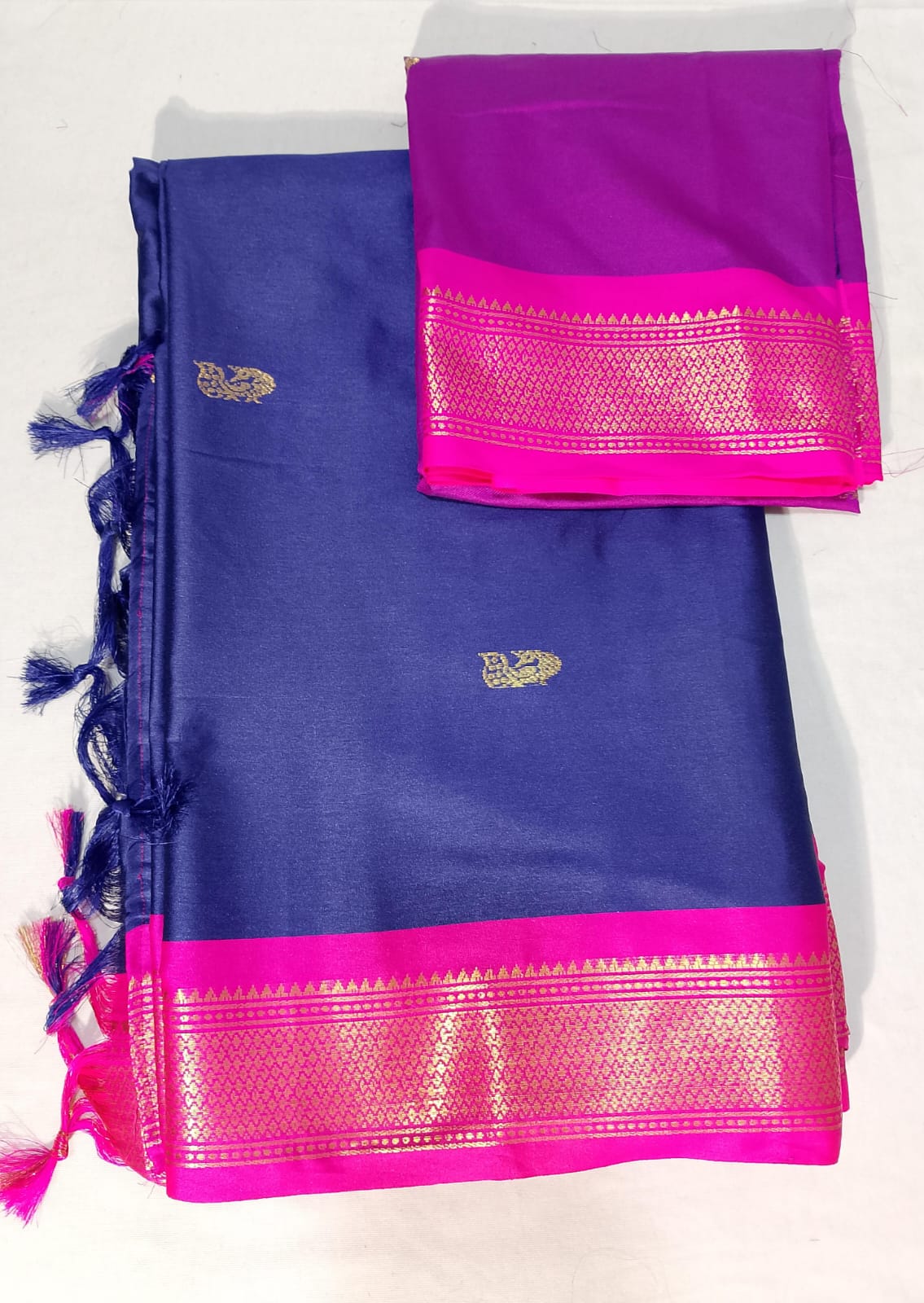 J539: Ready To Ship Beautiful Paithani Saree With Unstitched Blouse