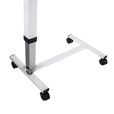 6001 standard over-bed table w/lever