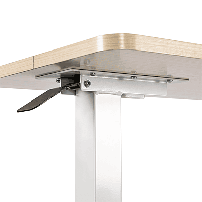 6001 standard over-bed table w/lever