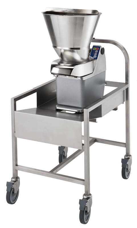 600460 VEGETABLE CUTTER+TROLLEY+AUT.HOPPER-VARIAB.SPEED-500W-208-240V/1/50-60