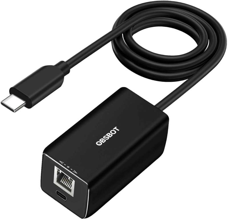 Obsbot Tail Air USB-C To Ethernet Adapter- Distributor