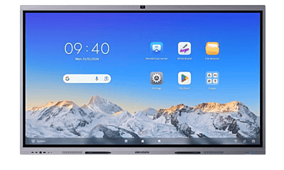 Hikvision DS-D5CRB/B | Interactive Whiteboard Display with tracking camera