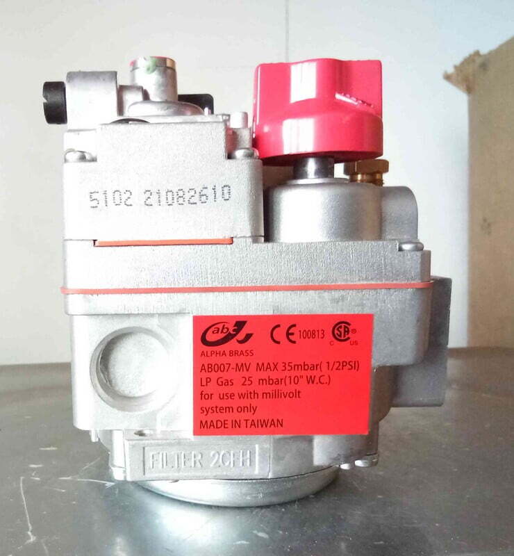 AB007-MV VALVULA DE CONTROL MILIVOLTICA