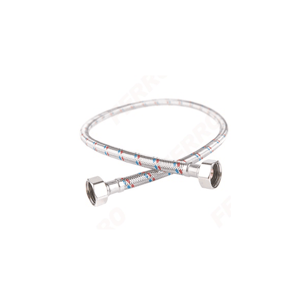 STAINLESS STEEL CONNECTION HOSES 1/2'' F-F