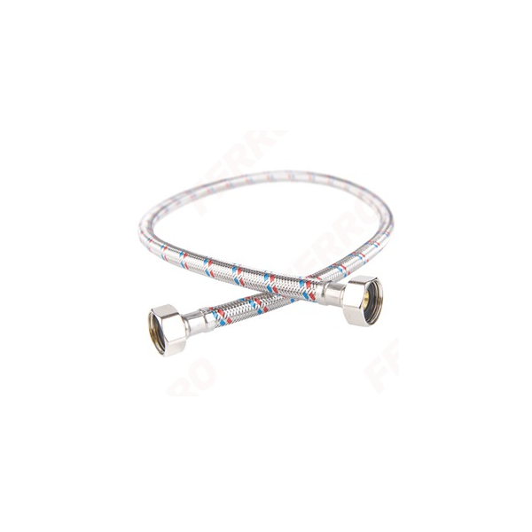 STAINLESS STEEL CONNECTION HOSES 1/2'' F-F