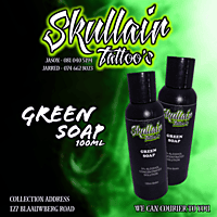 Green Soap 50ml Skullair Brand Green Soap 50ml Skullair Brand