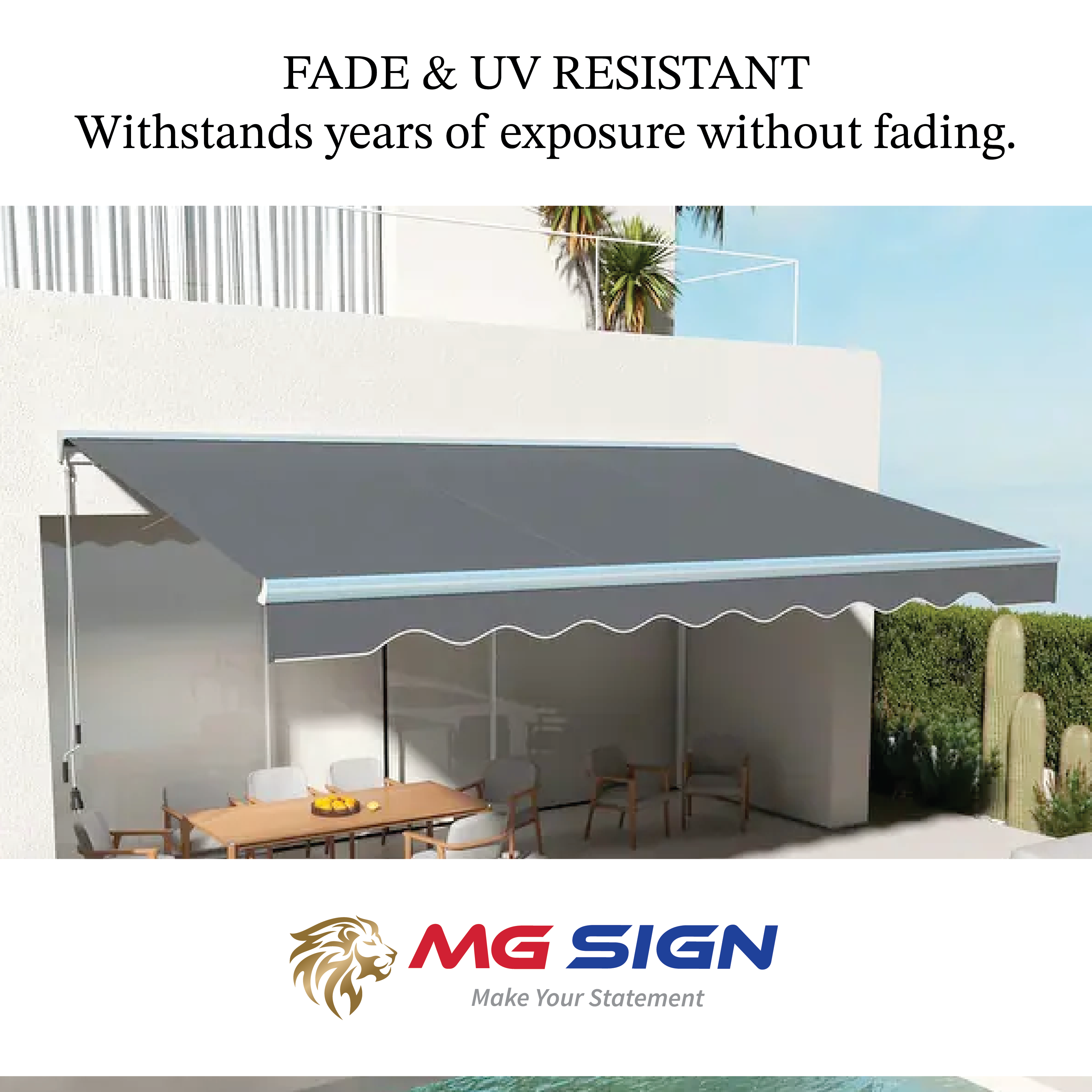 Era Ash Sunbrella Shade SKU 4766-0000