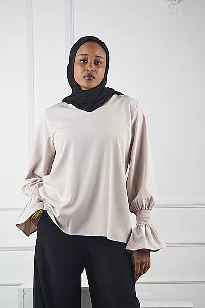 BUBBLE NUDE TOP