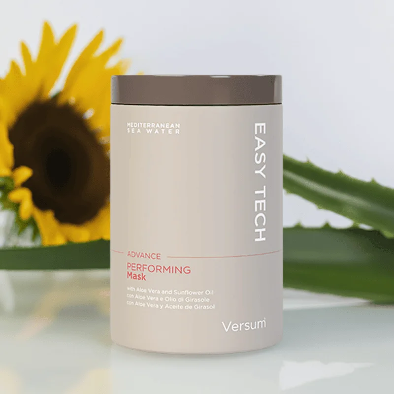 Performing Mask Versum with sunflower and aloe vera for deep hair nourishment Performing Mask Versum with sunflower and aloe vera for deep hair nourishment