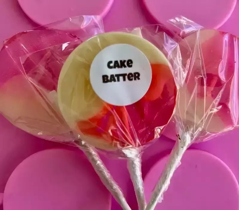 Cakebatter Flavored Lollipop Cakebatter Flavored Lollipop