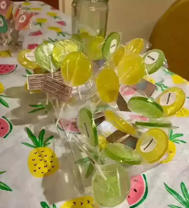 Pineapple Flavour Lollipop Pineapple Flavour Lollipop