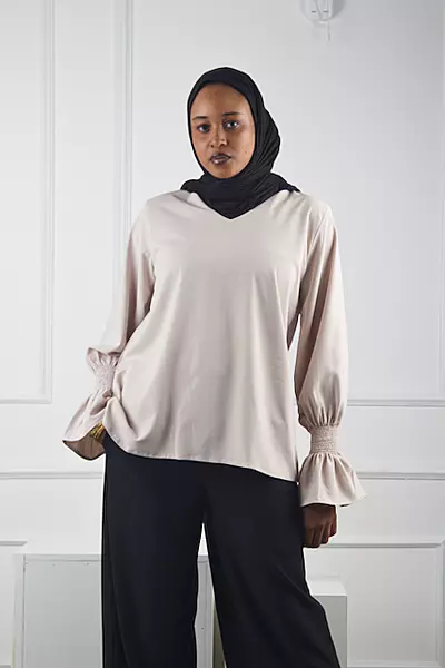 BUBBLE NUDE TOP