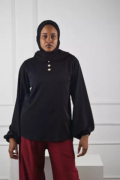 BUBBLE BLACK TOP