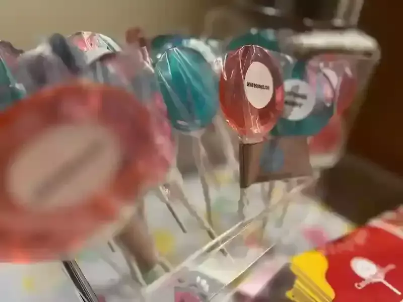 Watermelon Flavour Lollipop Watermelon Flavour Lollipop