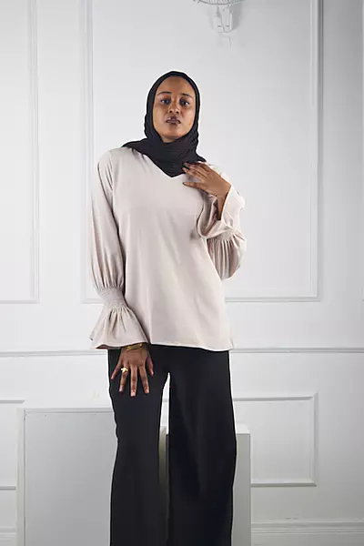BUBBLE NUDE TOP