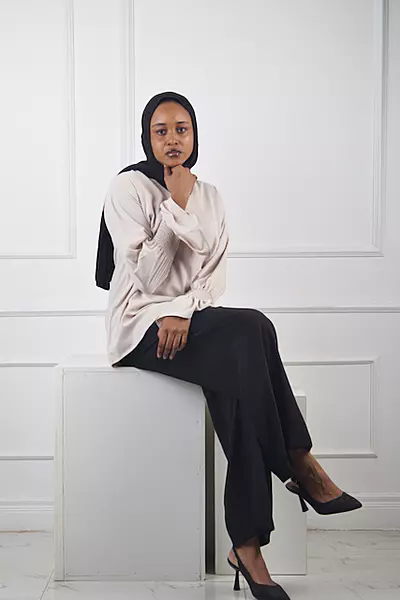 BUBBLE NUDE TOP