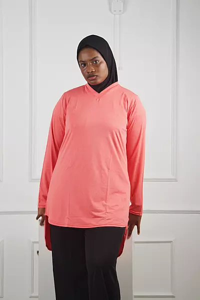PINK LYCRA TOP