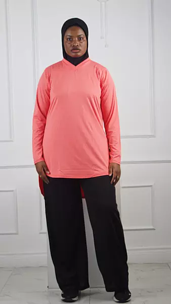 PINK LYCRA TOP