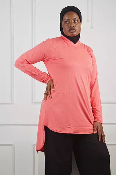 PINK LYCRA TOP