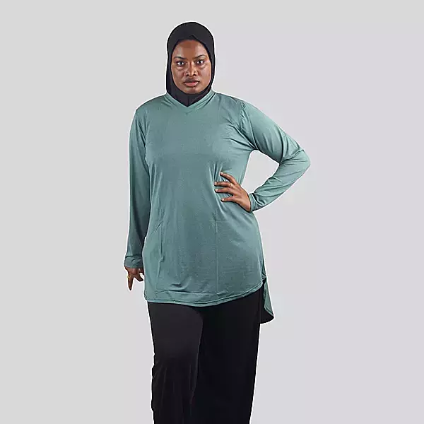 SEA GREEN TOP
