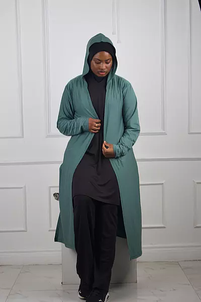 SEA GREEN KIMONO