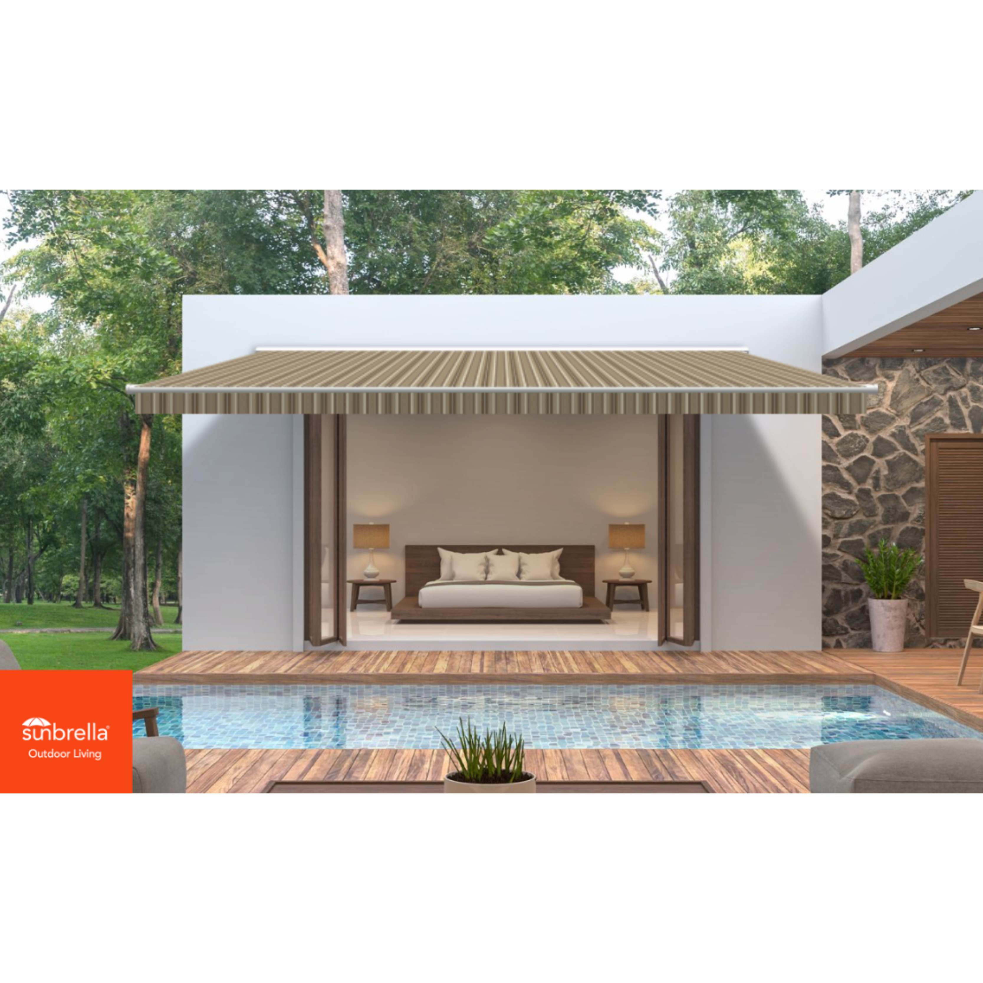 Westfield Mushroom Sunbrella Shade SKU 4817-0000
