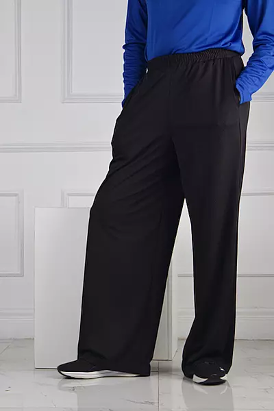 PLAIN BLACK TROUSER